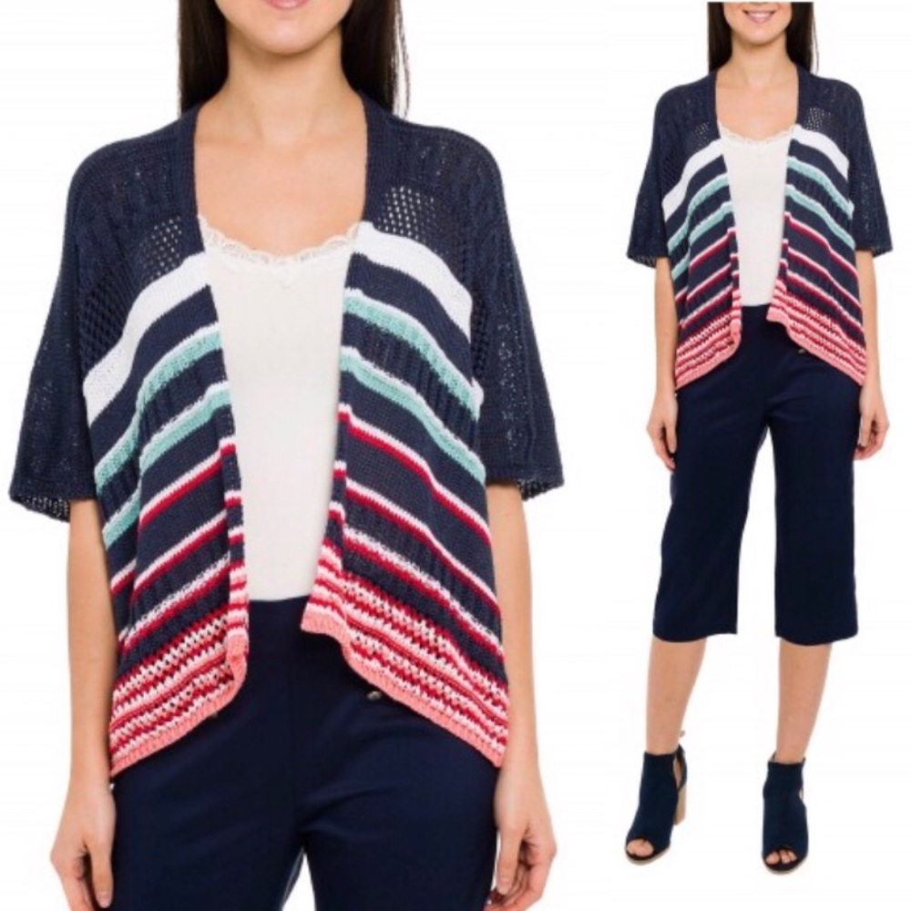 Smash! RWB Knit S/S Cardigan